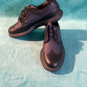 Footjoy Men's Traditions Style Black Golf Shoes